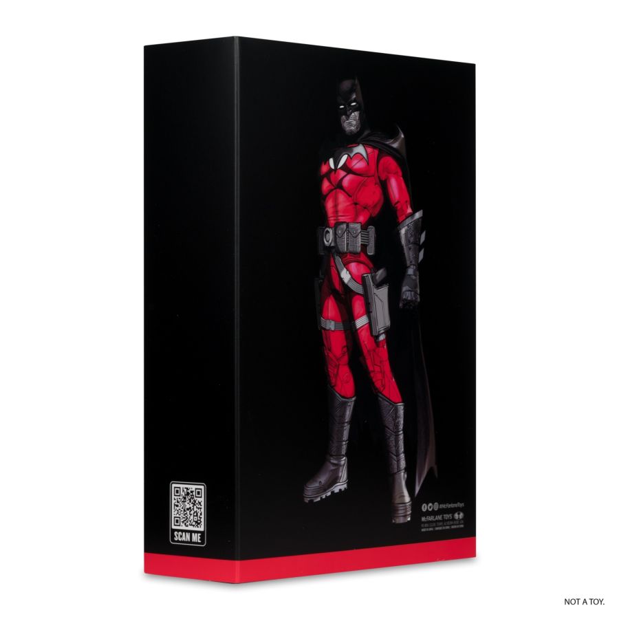 DC Multiverse - Batman Flashpoint Black & White with Accent (Gold Label) 7" Action Figure