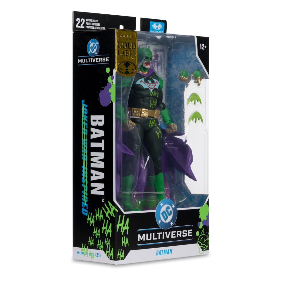 Batman: Joker War - Batman (Jokerized) Gold Label 7" Action Figure