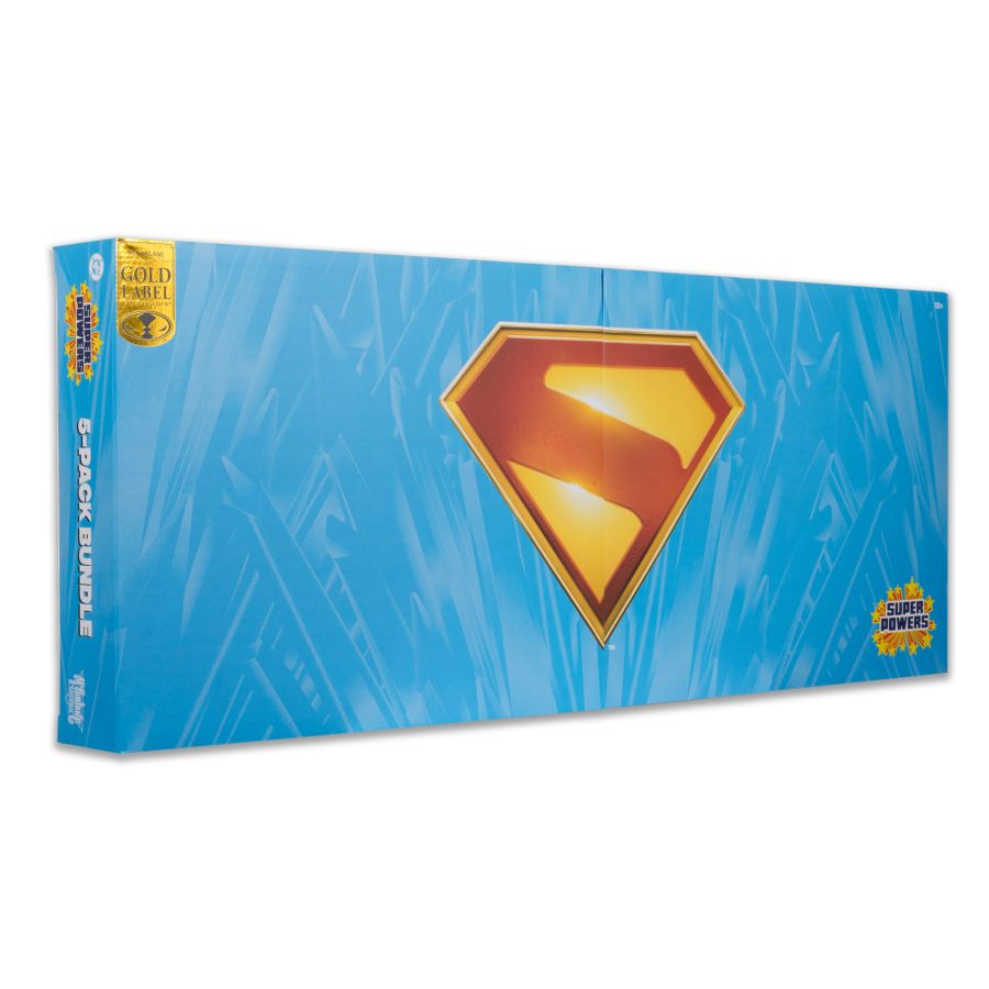 Superman (2025) - Gold Label Super Powers Figure Set 5-Pack