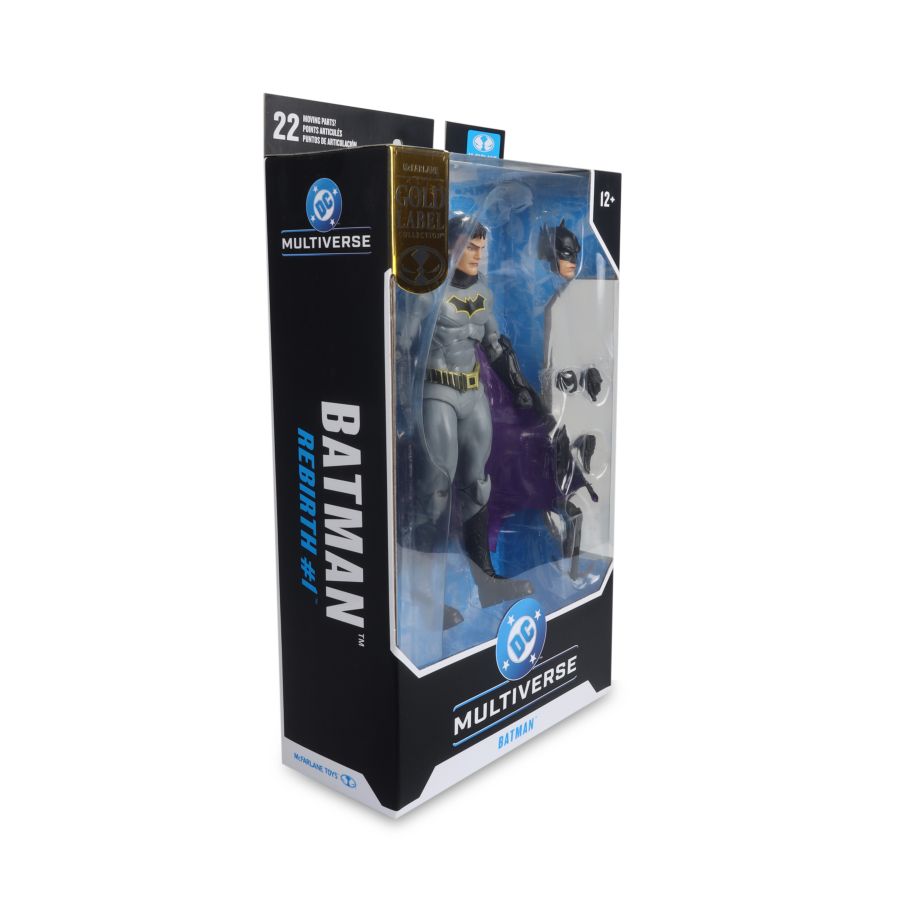 DC Multiverse - Batman Rebirth #1 (Gold Label) 7" Figure