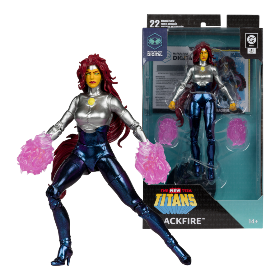 DC Comics - Blackfire Digital 7" Figure