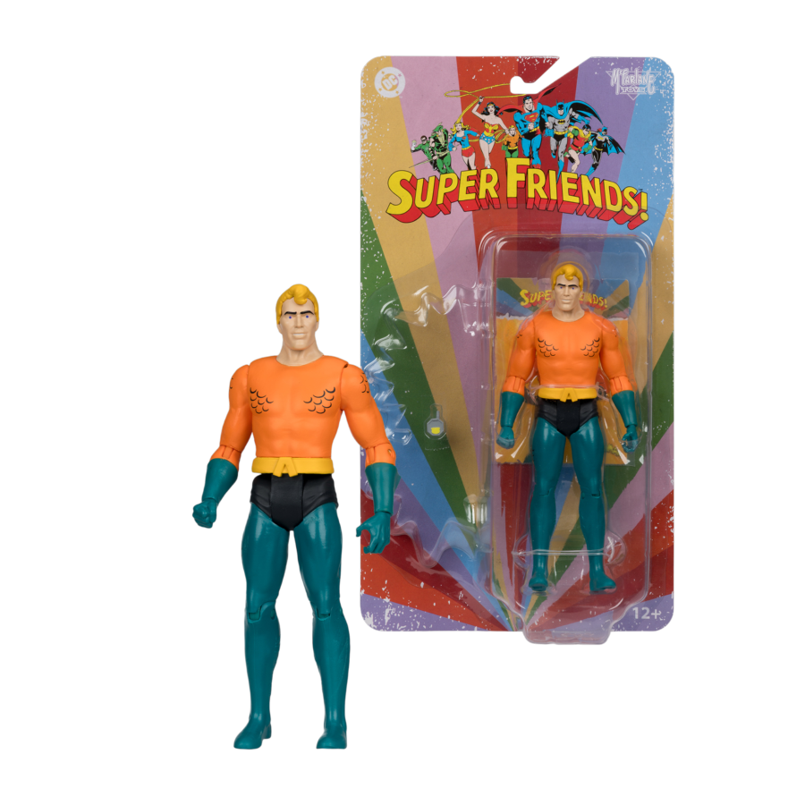 DC Comics - Aquaman 6" Retro Super Friends Figure