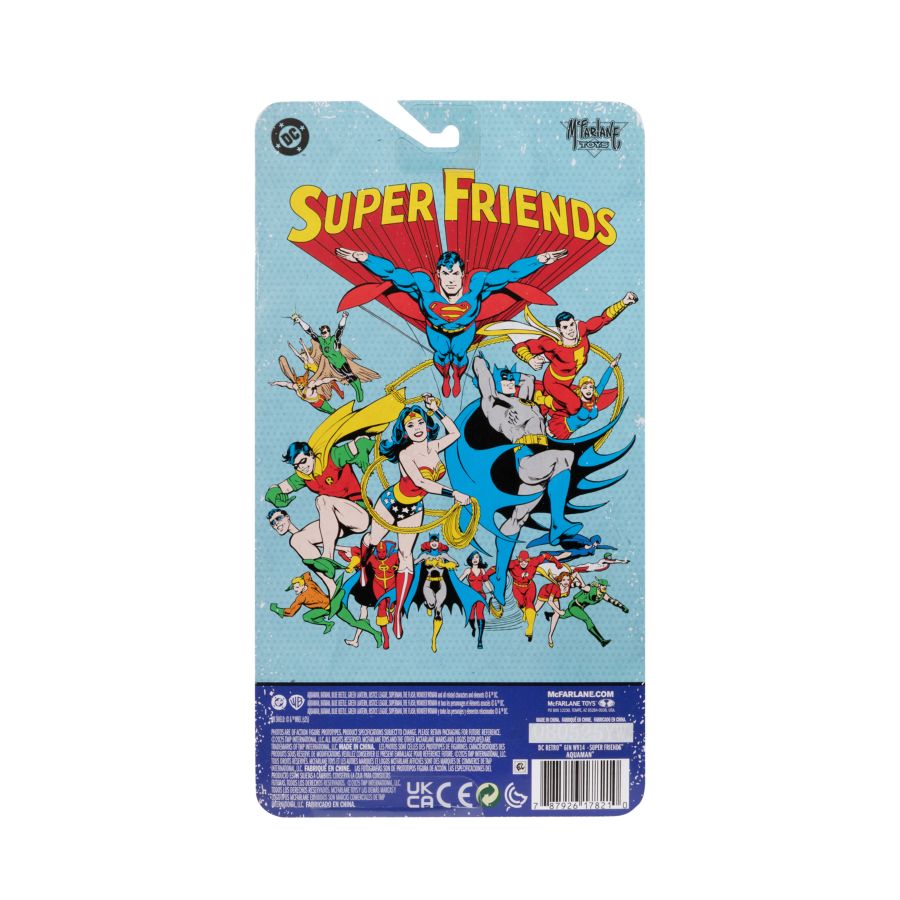 DC Comics - Aquaman 6" Retro Super Friends Figure