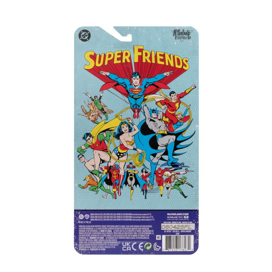 DC Comics - Zan 6" Retro Super Friends Figure