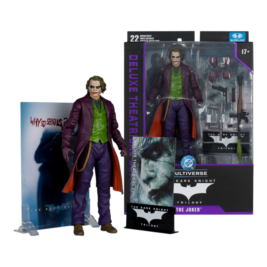 Batman Dark Knight - The Joker 7" Deluxe Figure