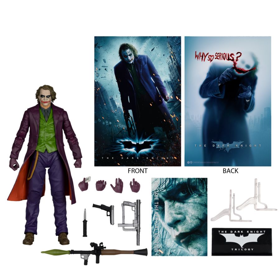 Batman Dark Knight - The Joker 7" Deluxe Figure