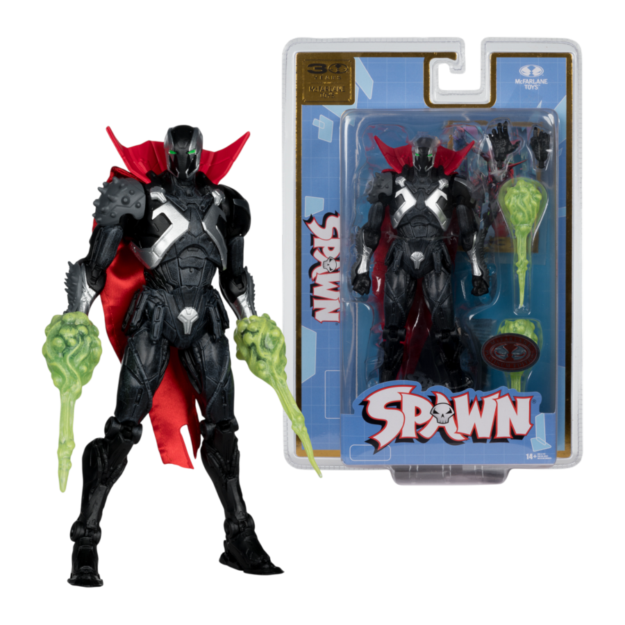 Spawn - The Deviant Version 2 "Rat City" (Mcfarlane Toys 30th Ann) 7" Figure