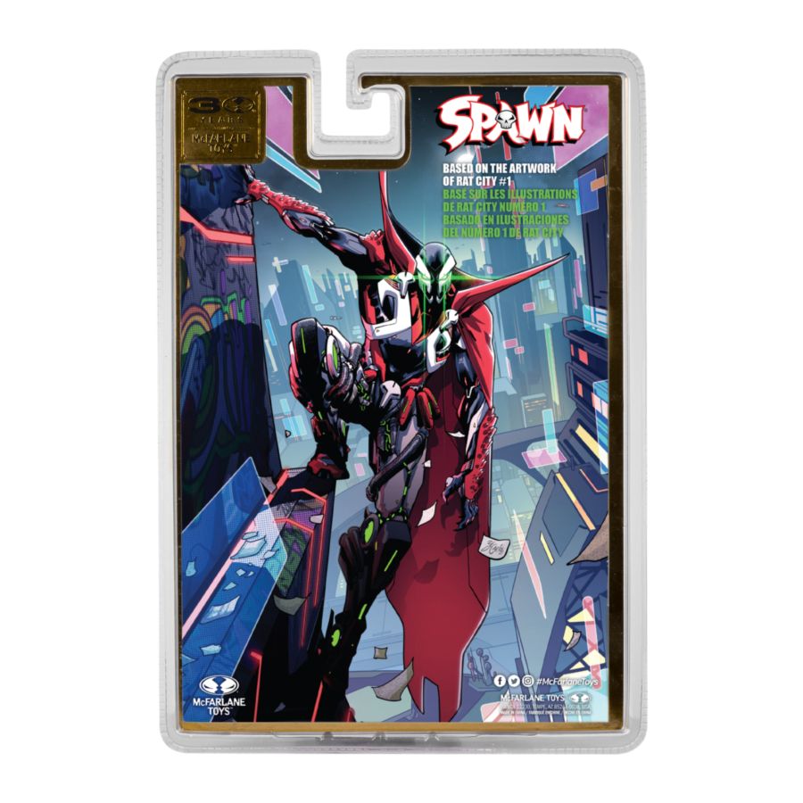 Spawn - The Deviant Version 2 "Rat City" (Mcfarlane Toys 30th Ann) 7" Figure