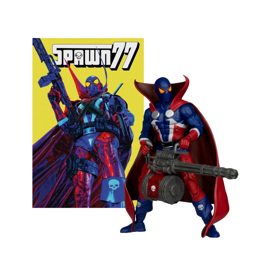Spawn - 1977 Spawn 7" Action Figure with Comic