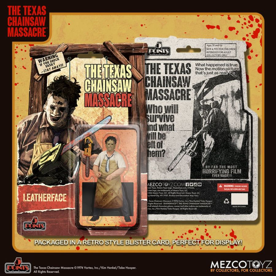 Texas Chainsaw Massacre (1974) - Leatherface 3.75'' Figure