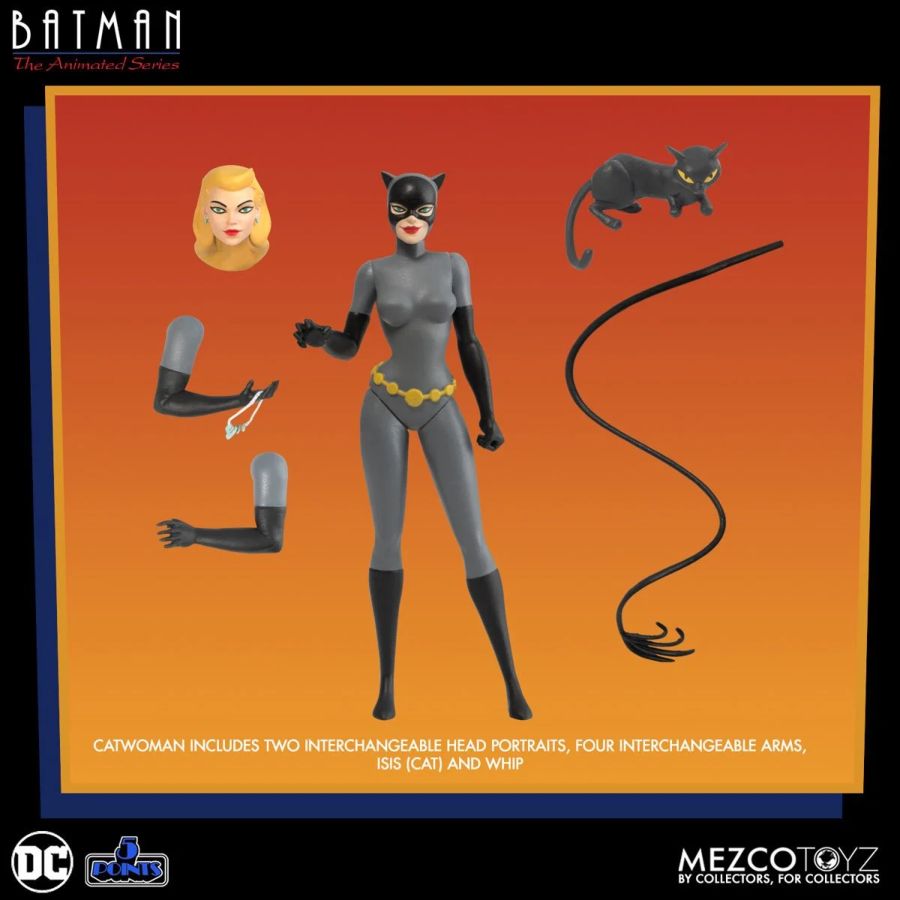 Batman: The Animated Series - Catwoman 5 Points 3.75" Scale Action Figure