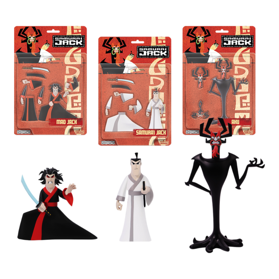 Samurai Jack - 5 Points Figure Assortment