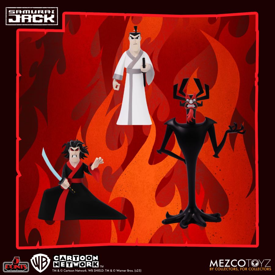 Samurai Jack - 5 Points Figure Assortment