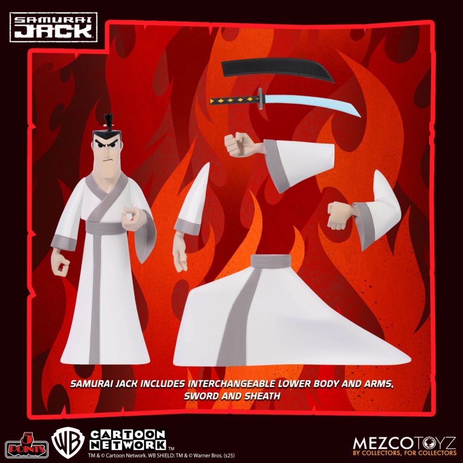 Samurai Jack - 5 Points Figure Assortment