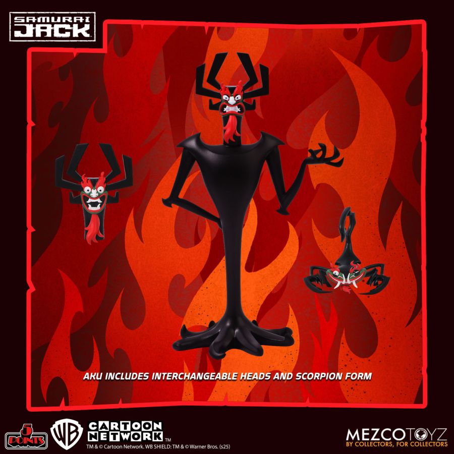 Samurai Jack - 5 Points Figure Assortment