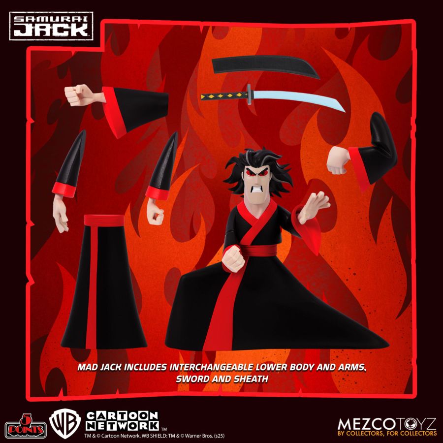 Samurai Jack - 5 Points Figure Assortment