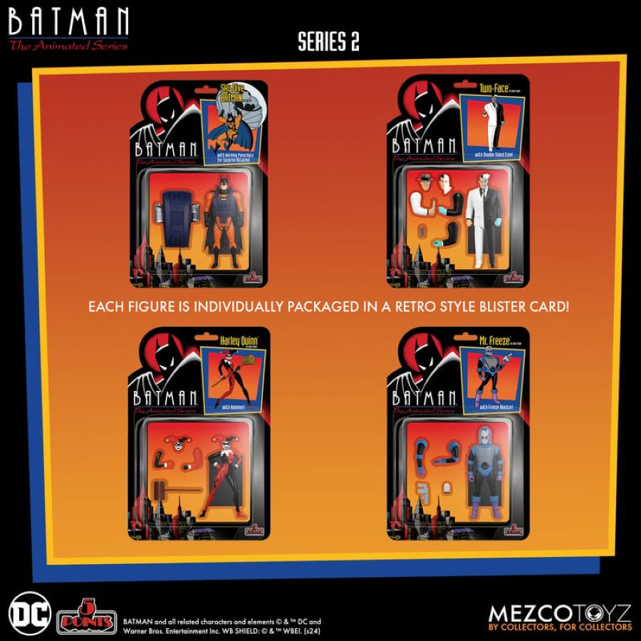 Batman: Animated Series - 5 Points Figure Assortment (Series 2)