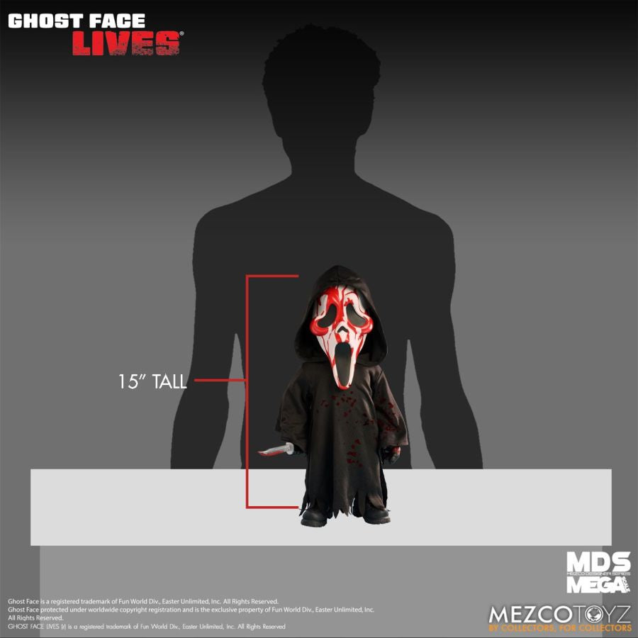 Scream - Bloody Ghost Face 15" MDS Mega Scale