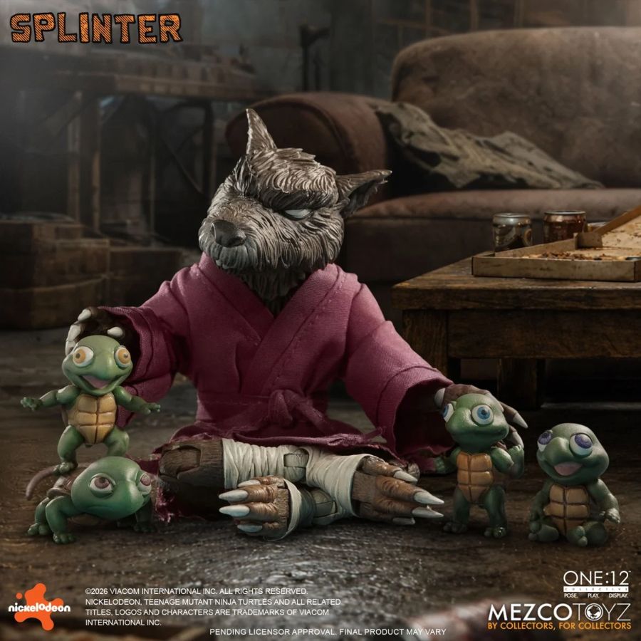 Teenage Mutant Ninja Turtles - Splinter One:12 Collective Figure
