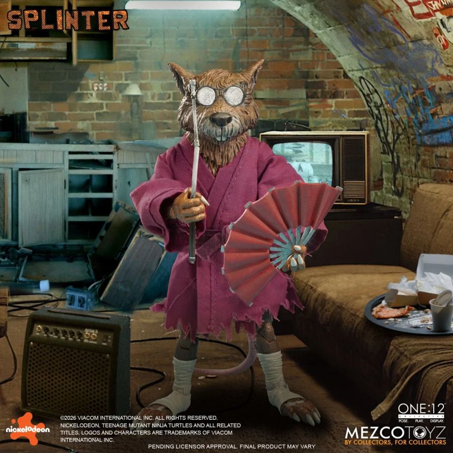 Teenage Mutant Ninja Turtles - Splinter One:12 Collective Figure