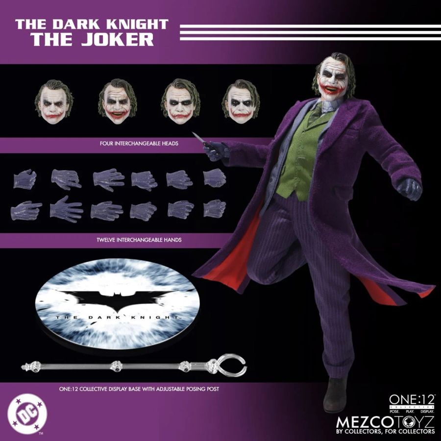 Batman: The Dark Knight - Joker One:12 Collective Action Figure