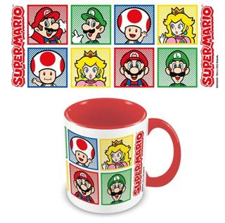Super Mario - Red - Coloured Mug