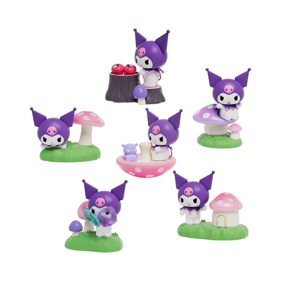 Kuromi - Mushroom Garden Series (Display of 6)