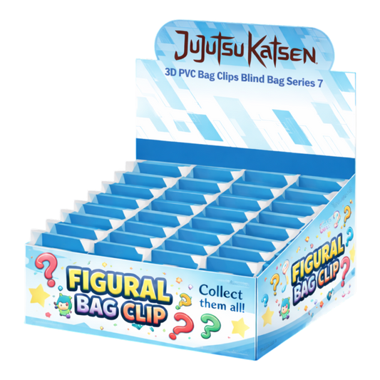 Jujutsu Kaisen - 3D PVC Bag Clips Series 7 Blind Bag (Display of 24)