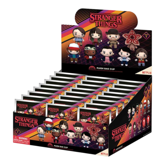 Stranger Things - Plush Bag Clips Blind Bag (Display of 24)