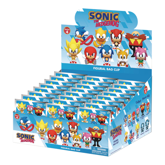 Sonic - 3D PVC Bag Clips Series 5 Blind Bag (Display of 24)