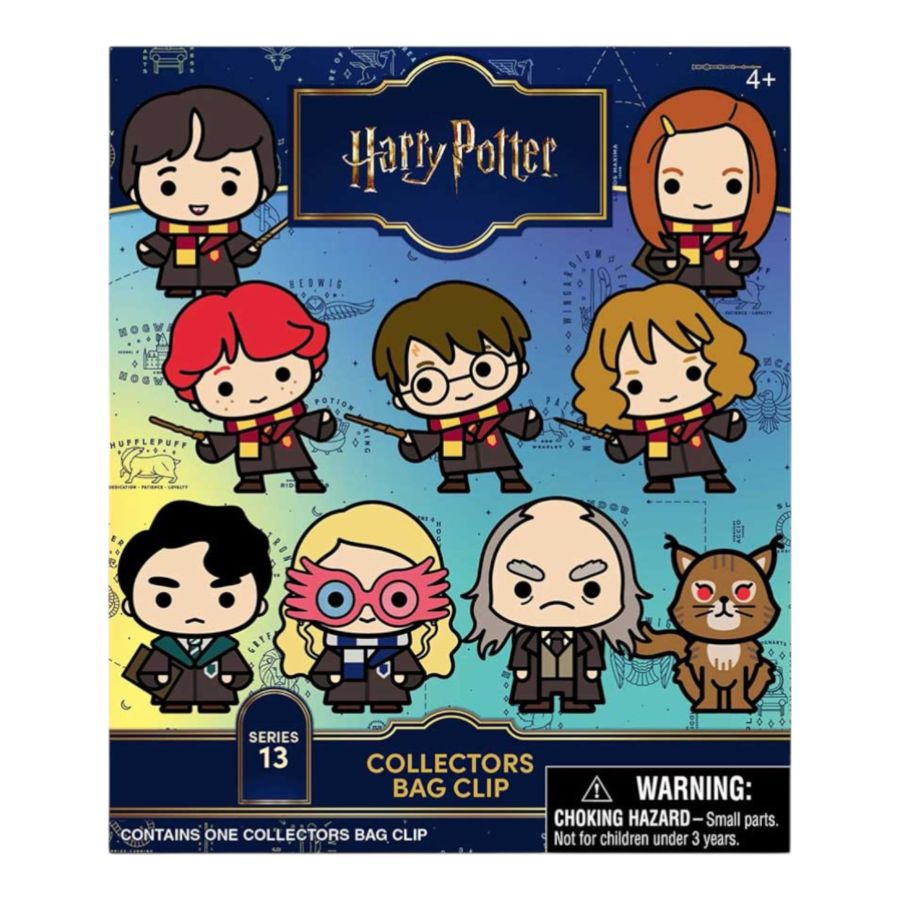 Harry Potter - 3D Foam Bag Clip Series 13 (Display of 24)