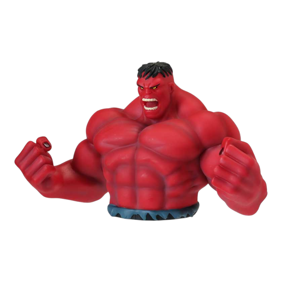 Marvel - Red Hulk Bust Money Bank