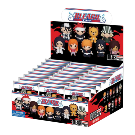 Bleach - 3D PVC Bag Clips S01 Blind Bag (Display of 24)