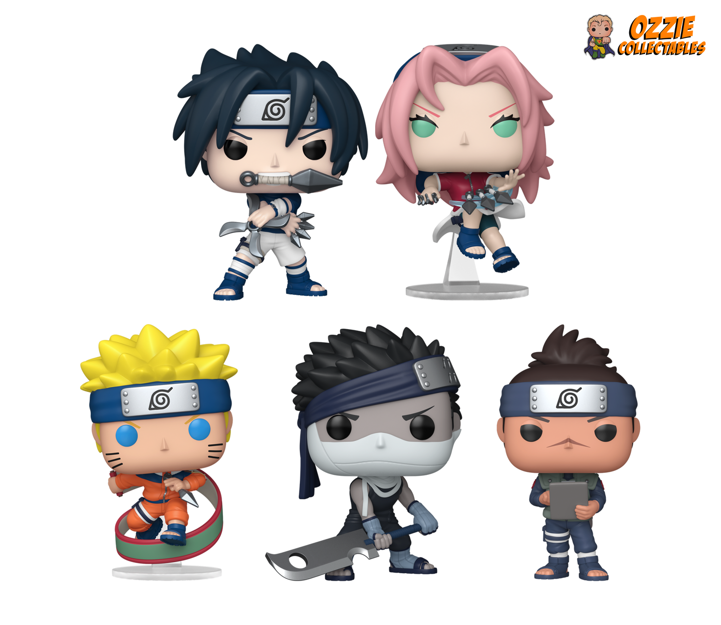 Naruto New Classics 2025 Bundle - 5 POP! Vinyls