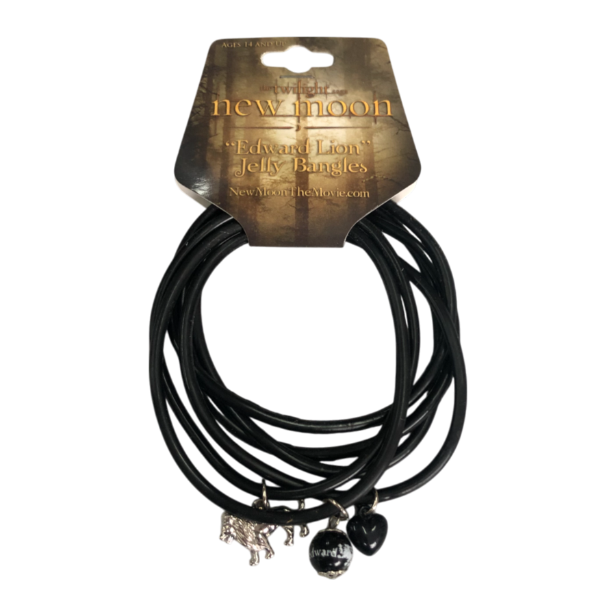 The Twilight Saga: New Moon - Jewellery Jelly Bangle with Charms Edward