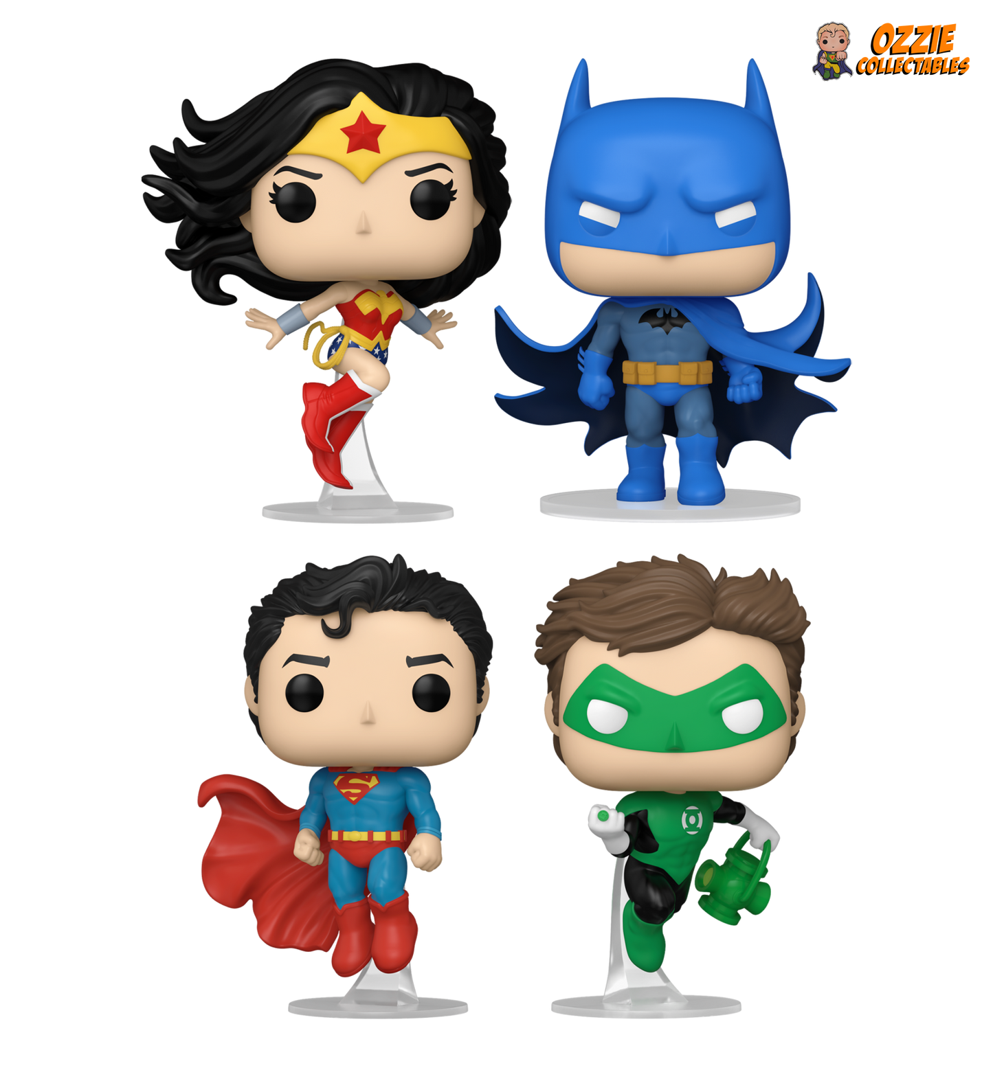 DC Comics New Classics 2025 Bundle - 4 POP! Vinyls