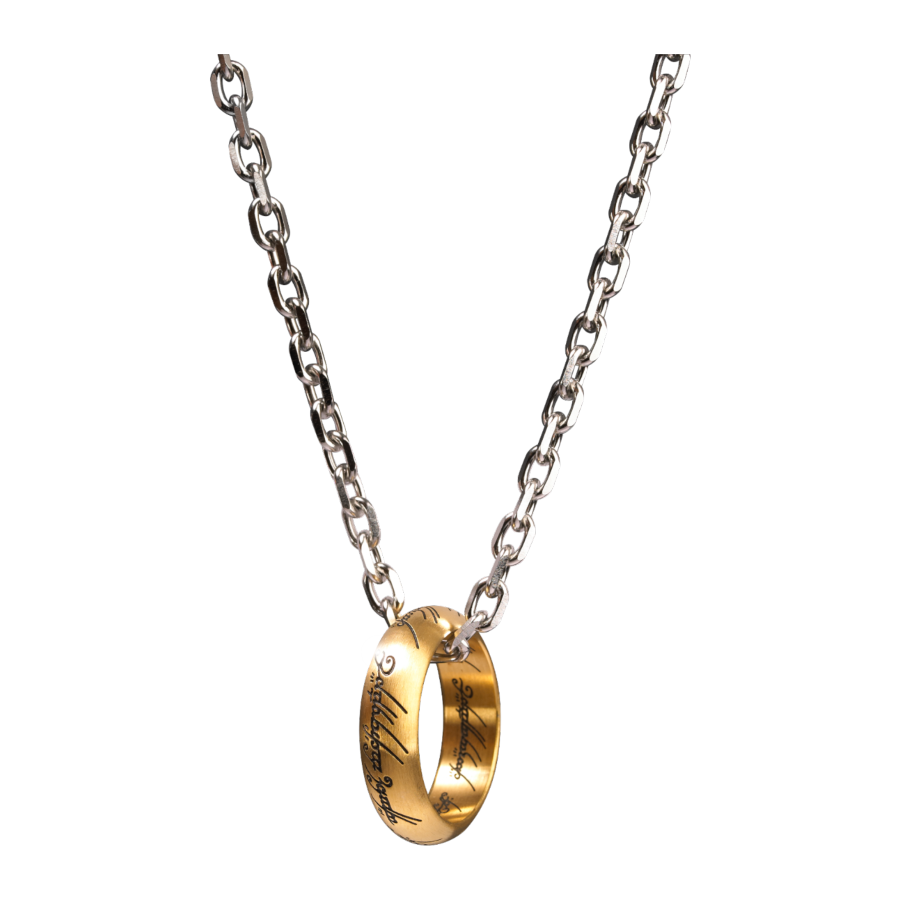 The Lord of the Rings - The One Ring on Chain Replica