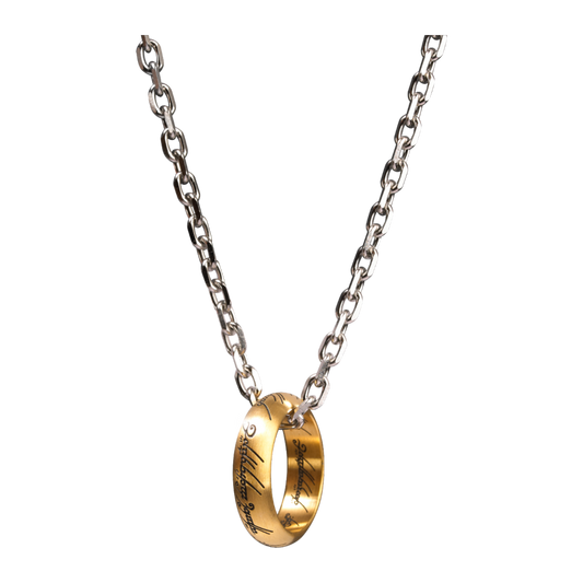 The Lord of the Rings - The One Ring on Chain Replica