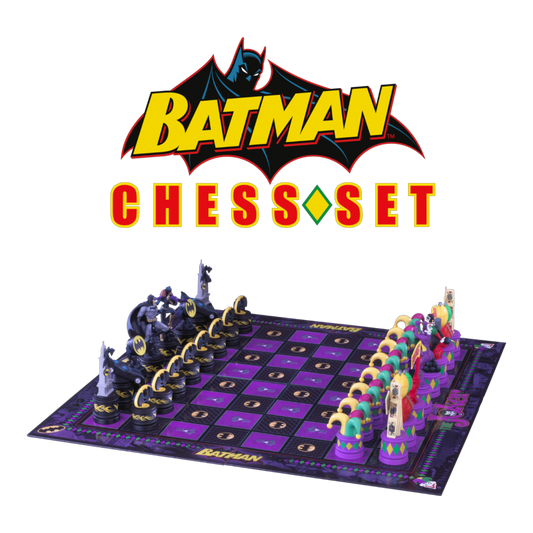 DC - Batman (Dark Knight vs Joker) Chess Set