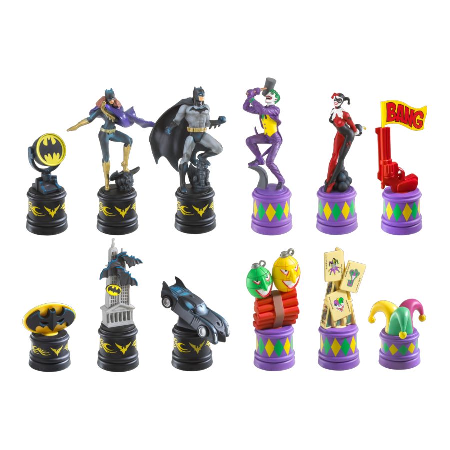 DC - Batman (Dark Knight vs Joker) Chess Set
