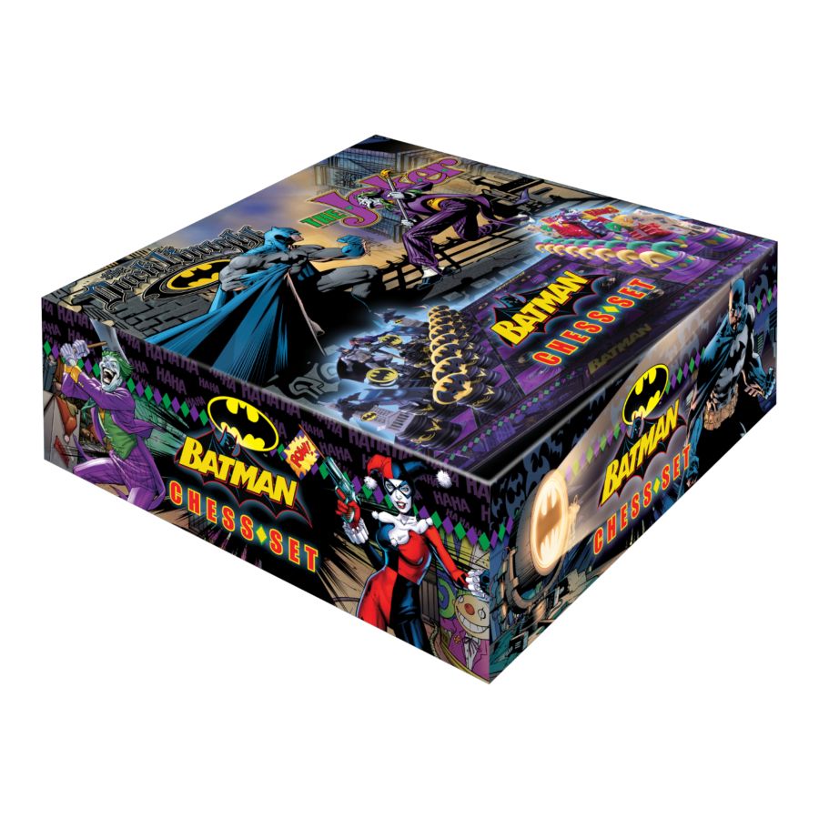 DC - Batman (Dark Knight vs Joker) Chess Set