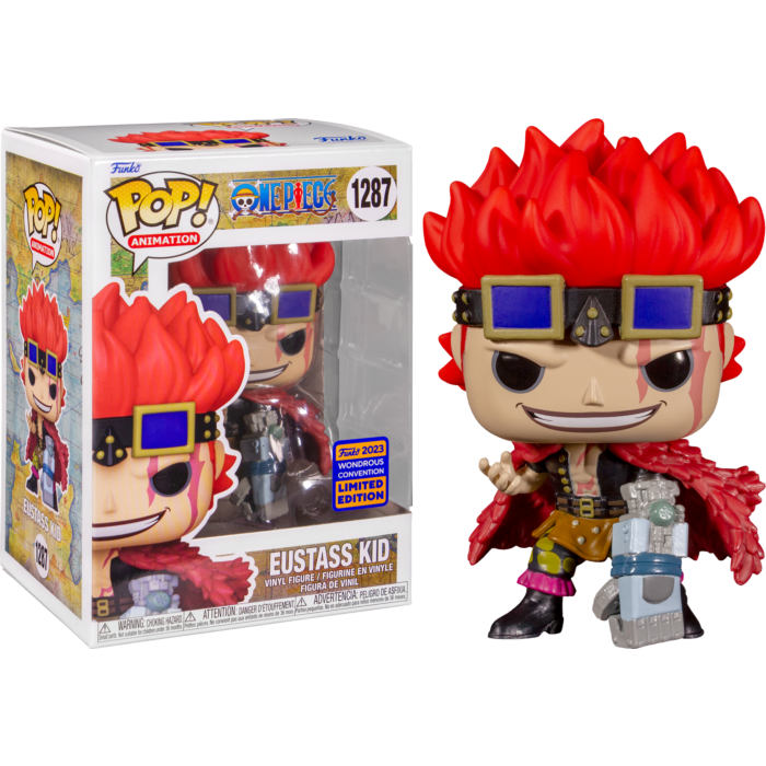 One Piece - Eustass Kid 2023 Wondrous Convention Pop! Vinyl #1287