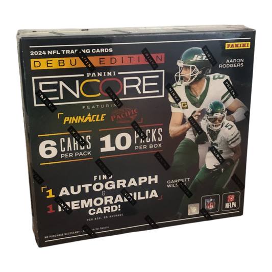NFL - 2024 Encore Football Cards (Display of 10)