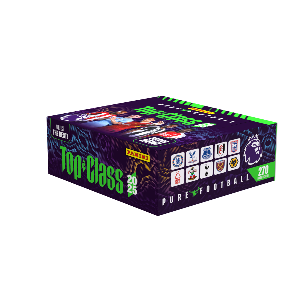 Panini EPL TOP Class 2025 Soccer Cards Booster Box