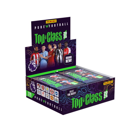 Panini EPL TOP Class 2025 Soccer Cards Booster Box