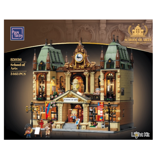 Retro Series - School of Arts Construction Set (3463 Pieces)