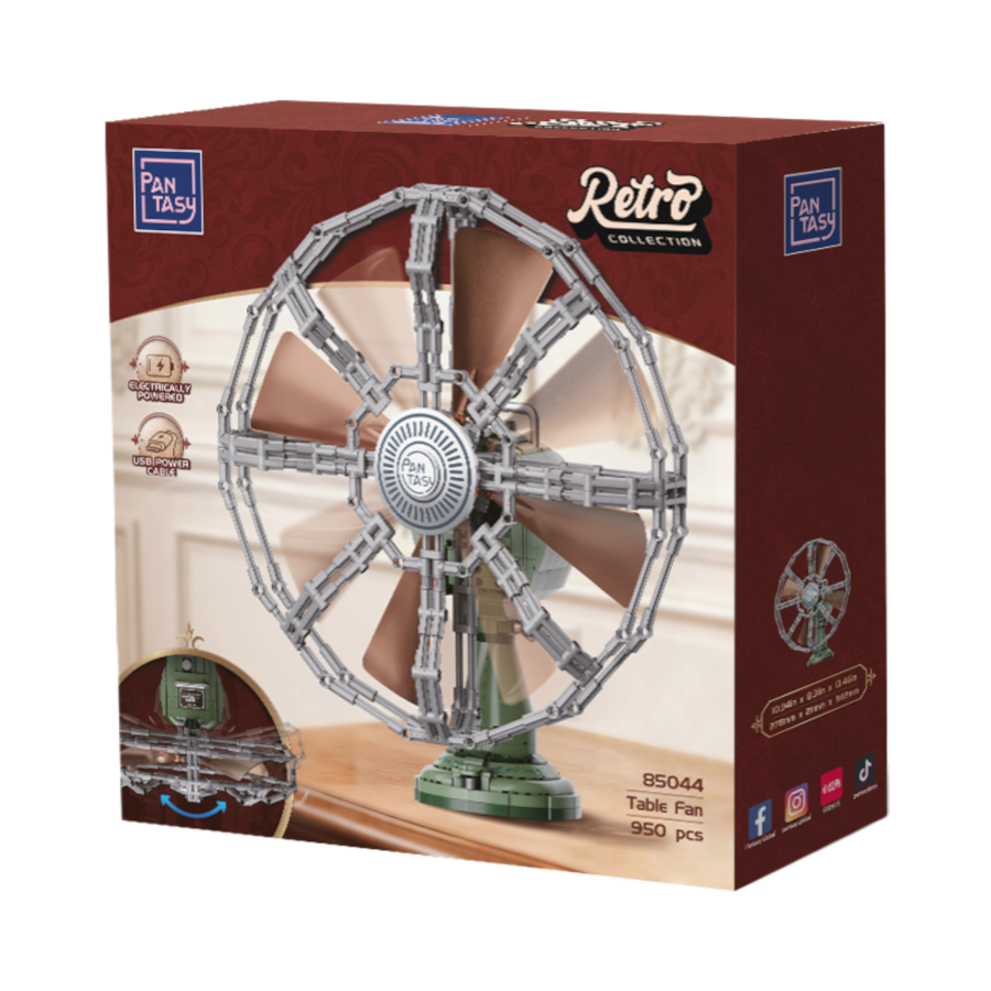Retro Collection - Table Fan Construction Set (950 Pieces)
