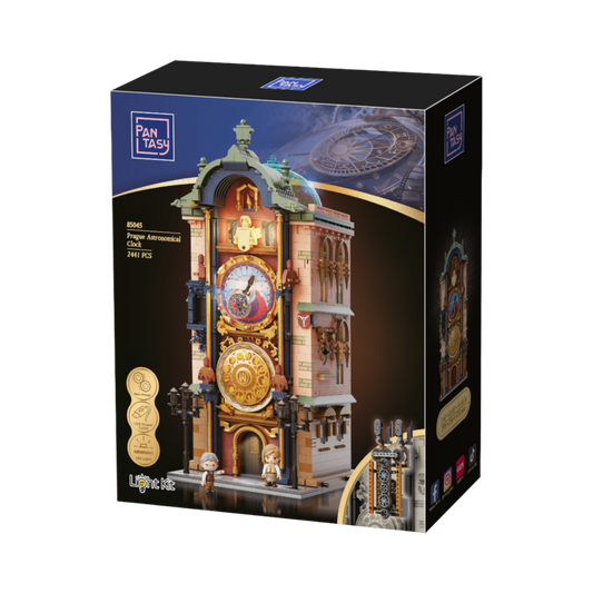 Retro Series - Prague Astronomical Clock Construction Set (2441 Pieces)