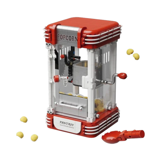 Retro Collection - Popcorn Machine Construction Set (1202 Pieces)