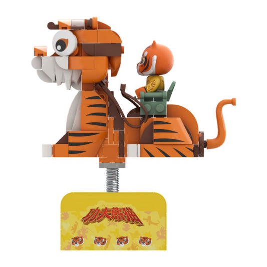 Kung Fu Panda - Tigress on SkateKart Buildable Figure (195pcs)